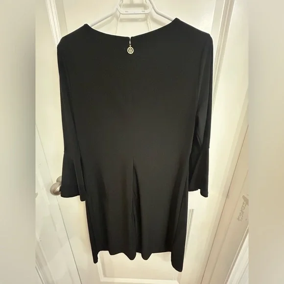 TOMMY HILFIGER BELL-SLEEVE T-SHIRT DRESS - Picture 3 of 4
